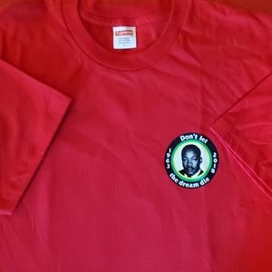 Supreme Martin Luter King shirt Red L